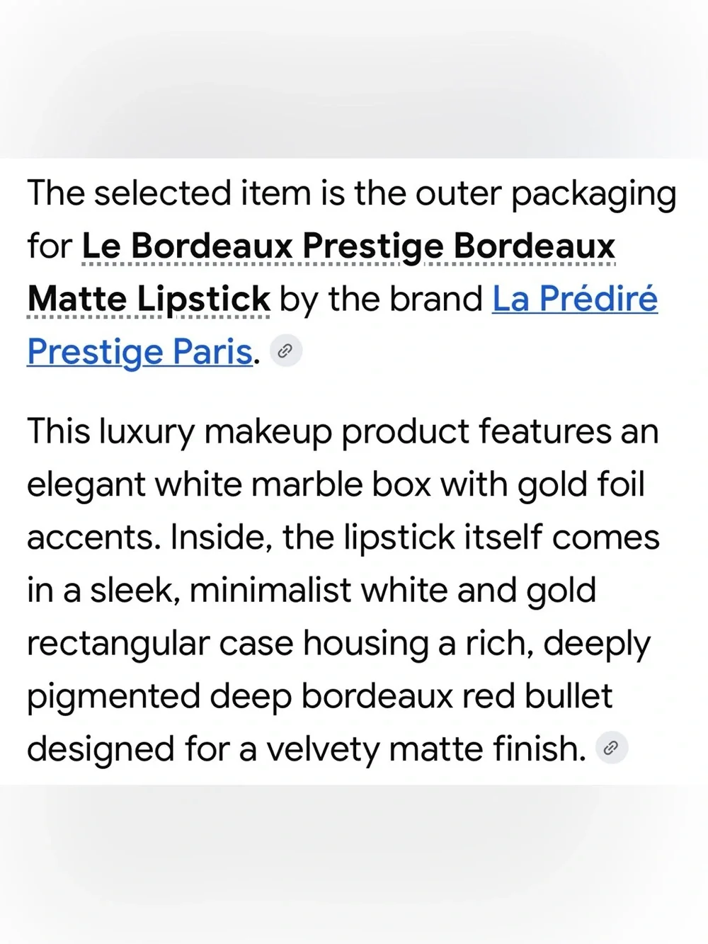 Bordeaux Matte Lipstick — Deep Rose Red